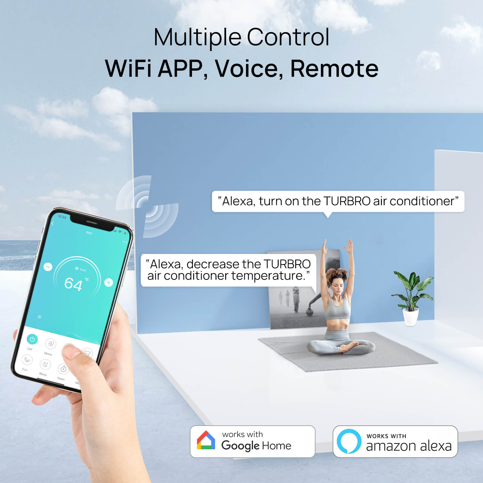 (Open Box) Greenland Multi-zone Mini Split Air Conditioner with Heat Pump (R410A)