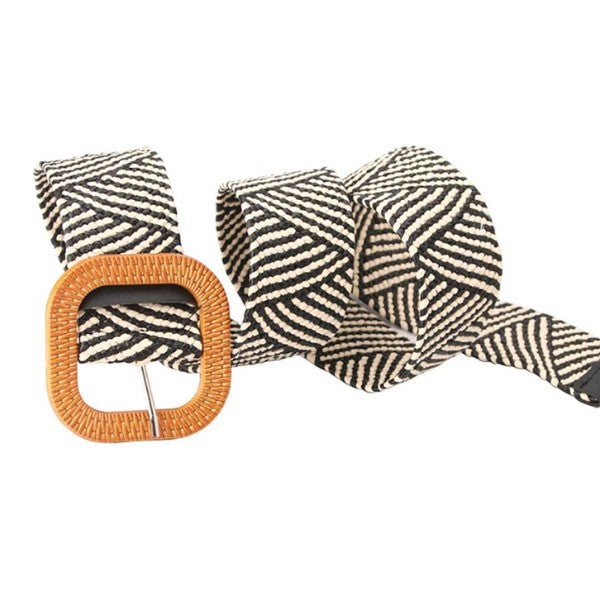 Claudia G Rounded Corners Adjust Belt