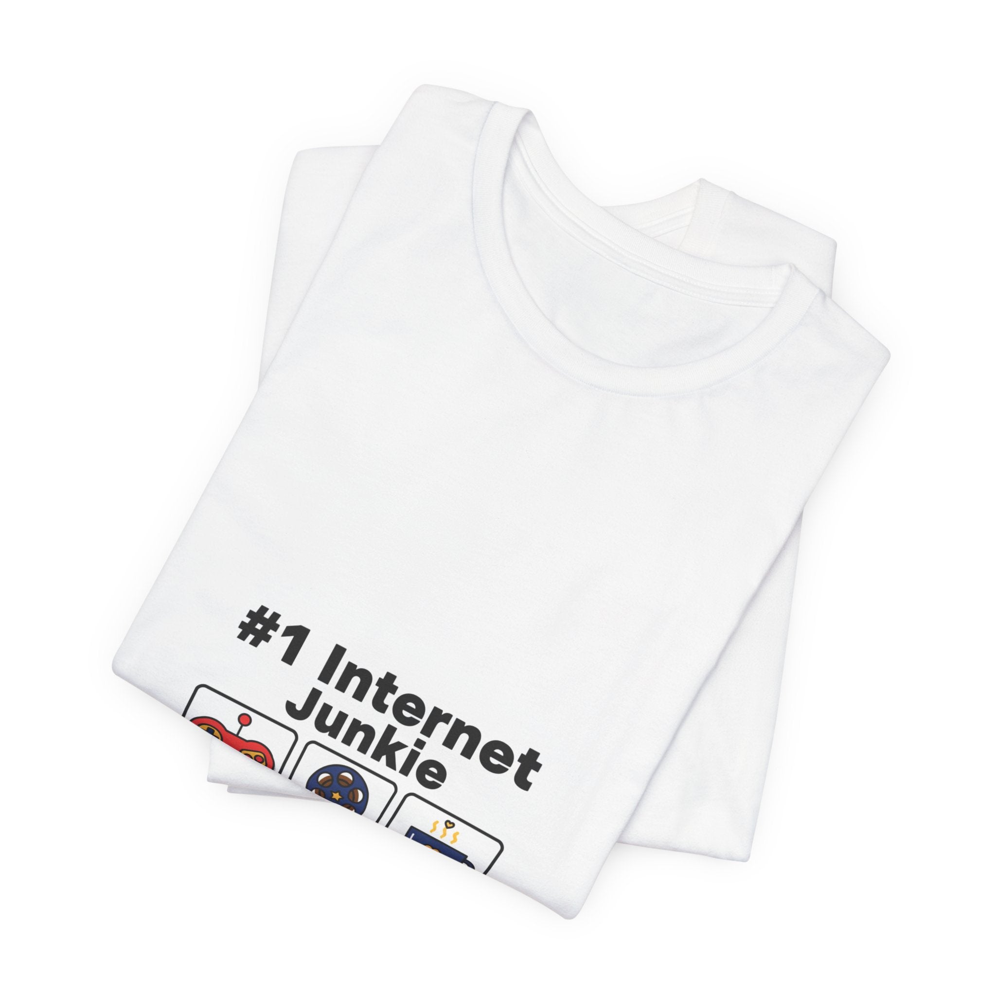 #1 Internet Junkie Tee | list lover shirt, top ten graphic merch
