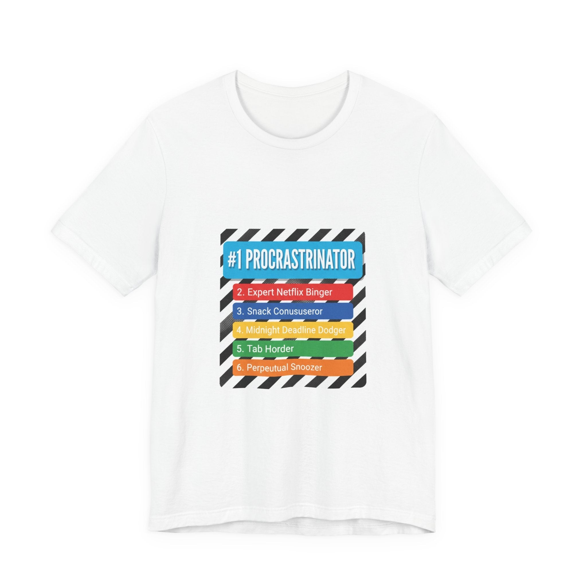 #1 Procrastinator Tee | Top-List Graphic, List Lover Shirt