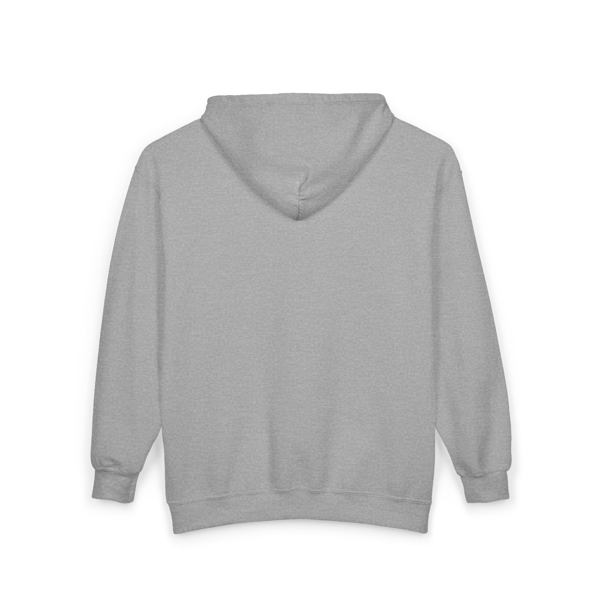 Cabin Vibes Zip Hoodie —Tristan’s Treehouse  Rustic Lakeside Circle Illustration