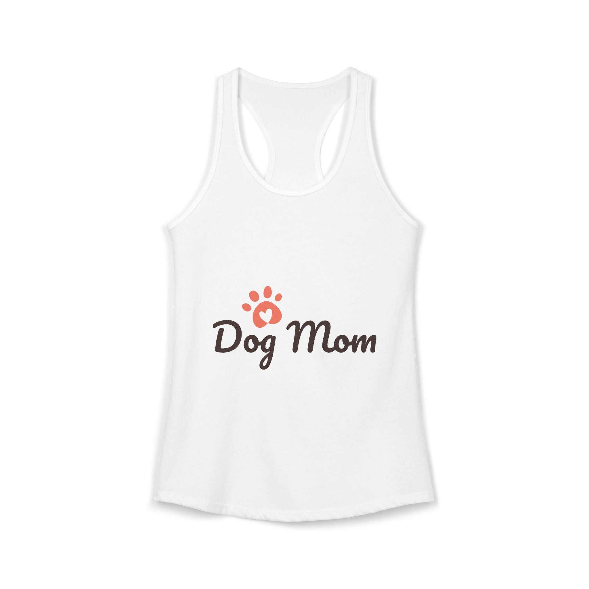 Dog Mom Women's Ideal Racerback Tank