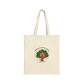 Cute Treehouse Illustration Tote | eco humor, sustainable living