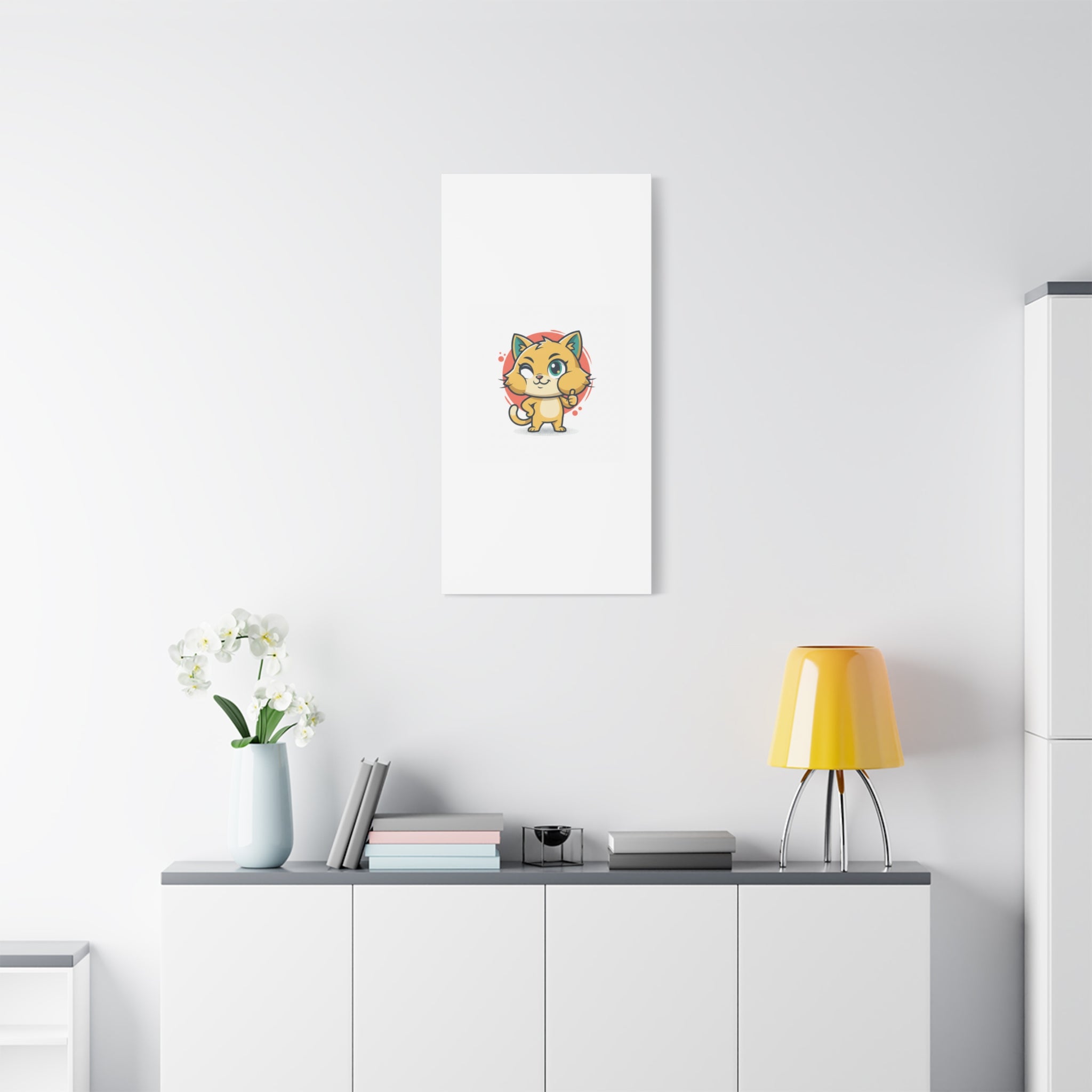 Cheeky Rodent Art Print | Rodent-Core Cute Rat/Mice Wall Canvas