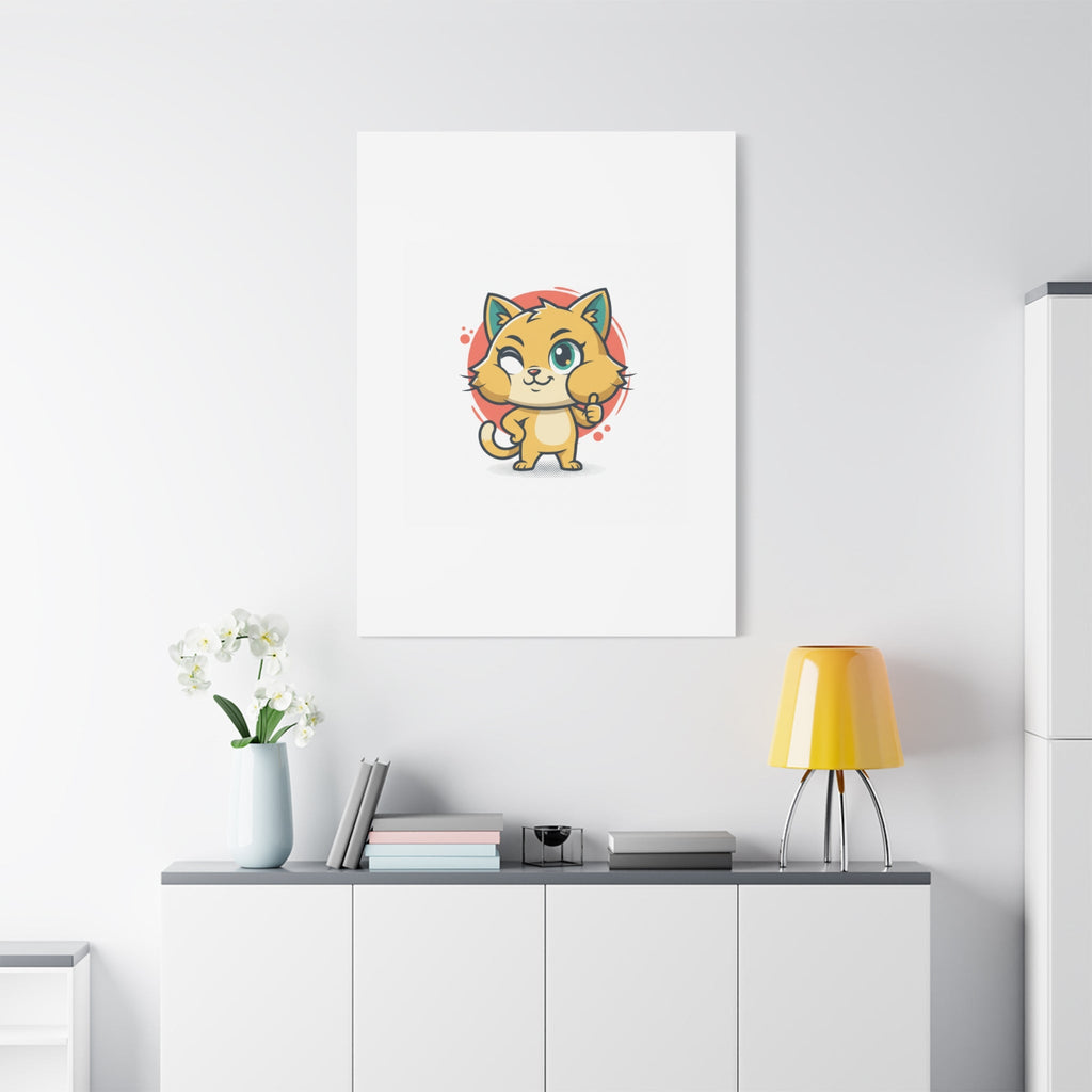 Cheeky Rodent Art Print | Rodent-Core Cute Rat/Mice Wall Canvas