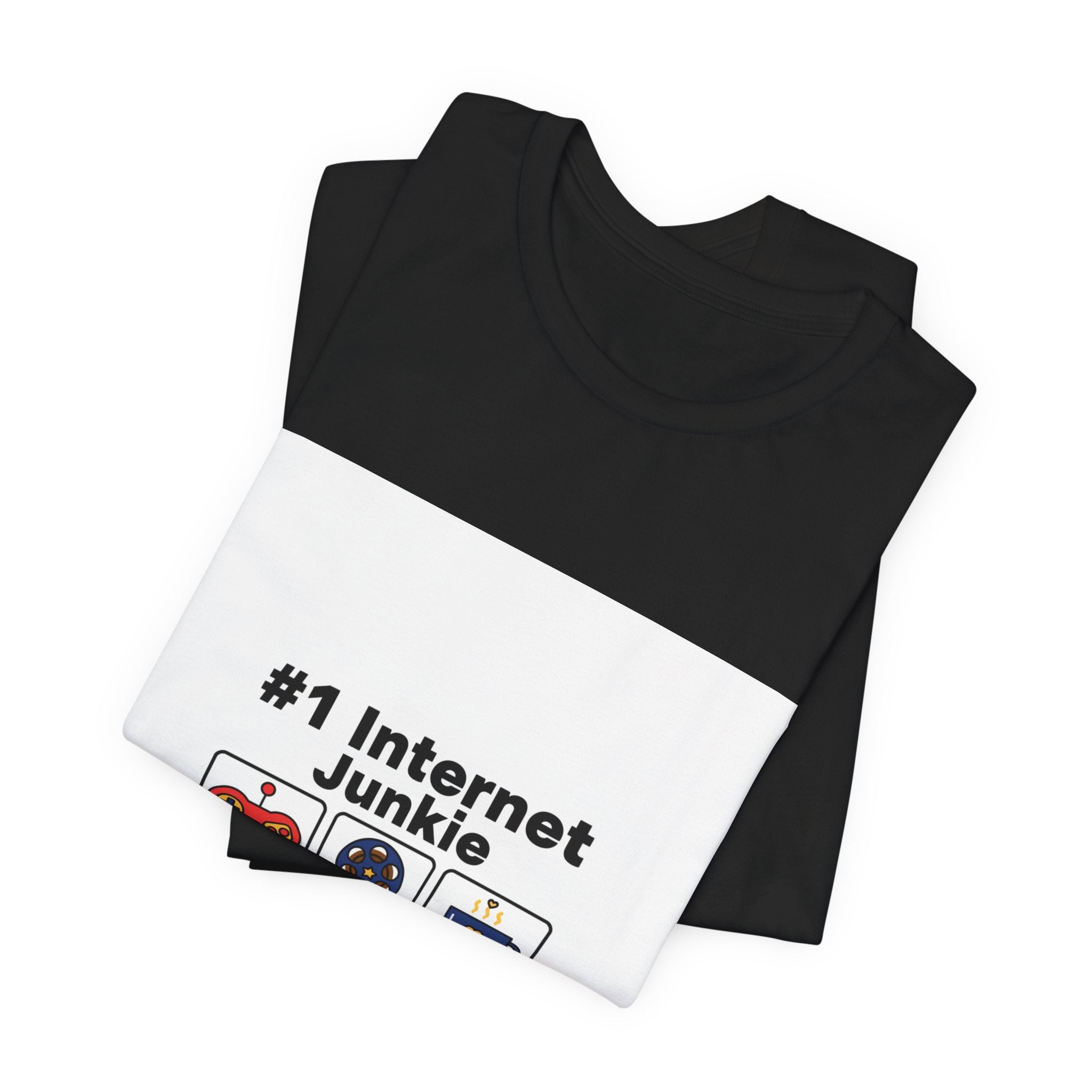 #1 Internet Junkie Tee | list lover shirt, top ten graphic merch