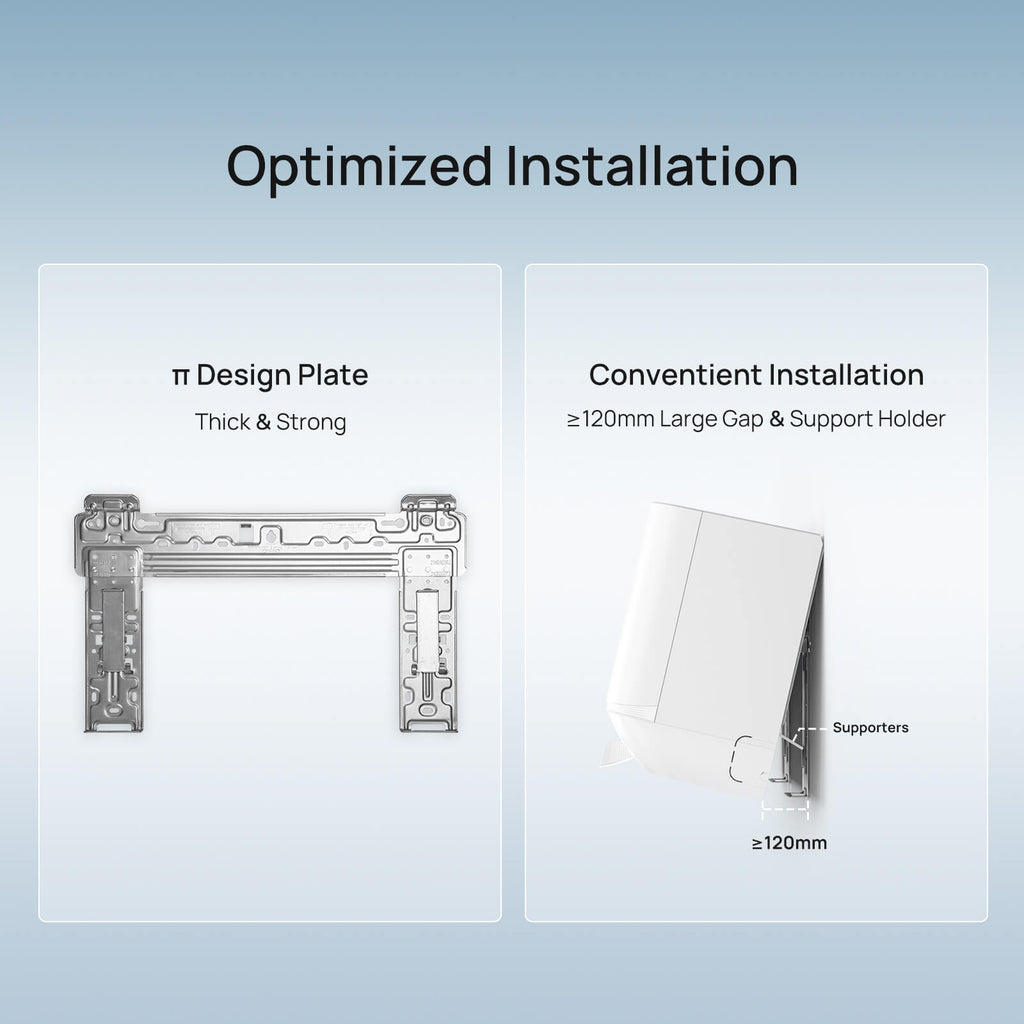 (Open Box) Greenland Single Zone WiFi Mini Split AC with Heat Pump (R454B)