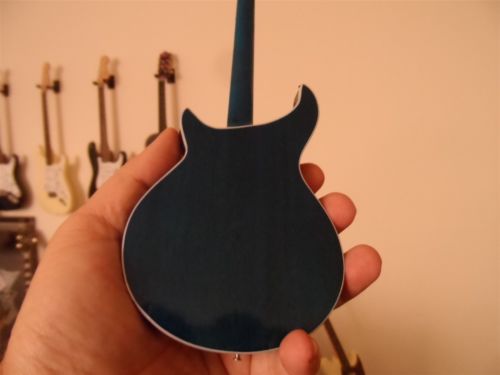 BOB WEIR (Grateful Dead)- Modulus Blue Bolt 1:4 Scale Replica Guitar ~Axe Heaven