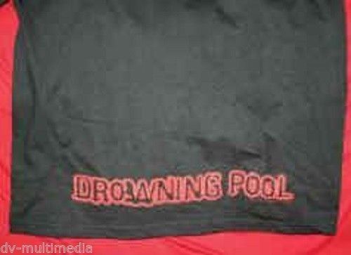 DROWNING POOL - Long Printed Sleeve t-shirt ~NEVER WORN~ MEDIUM