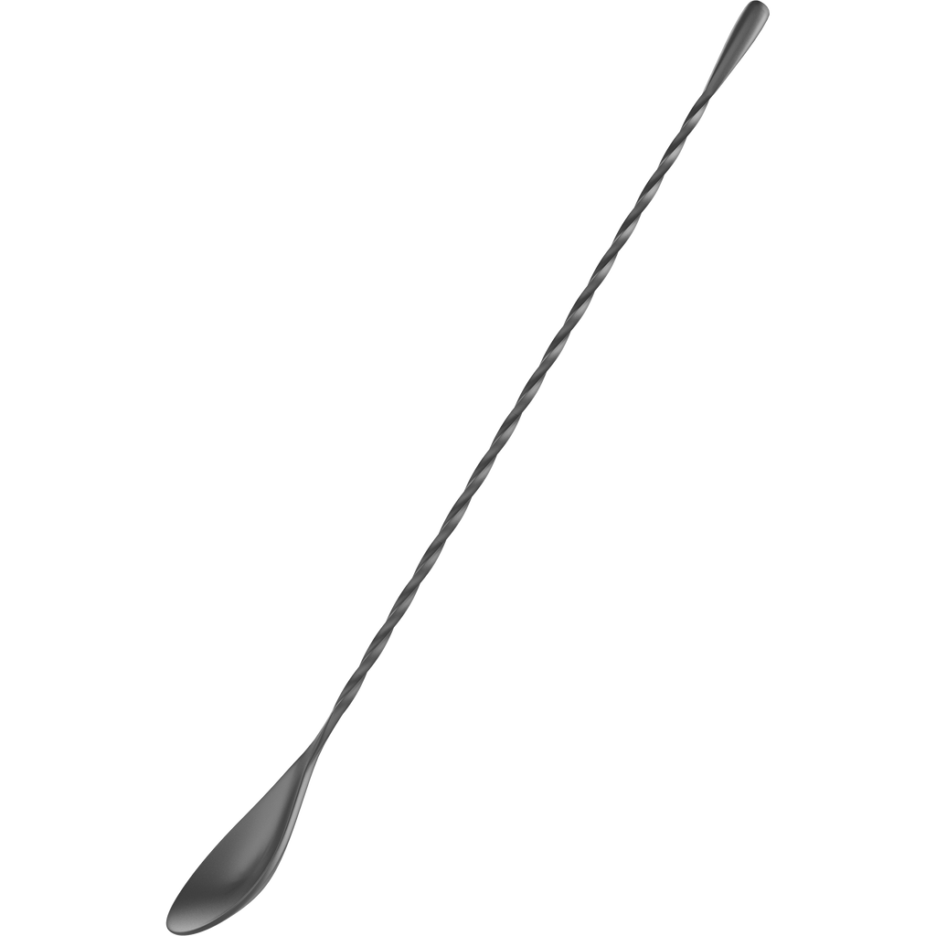 COCKTAILIER 12" Bar Spoon - Right Handed - Black