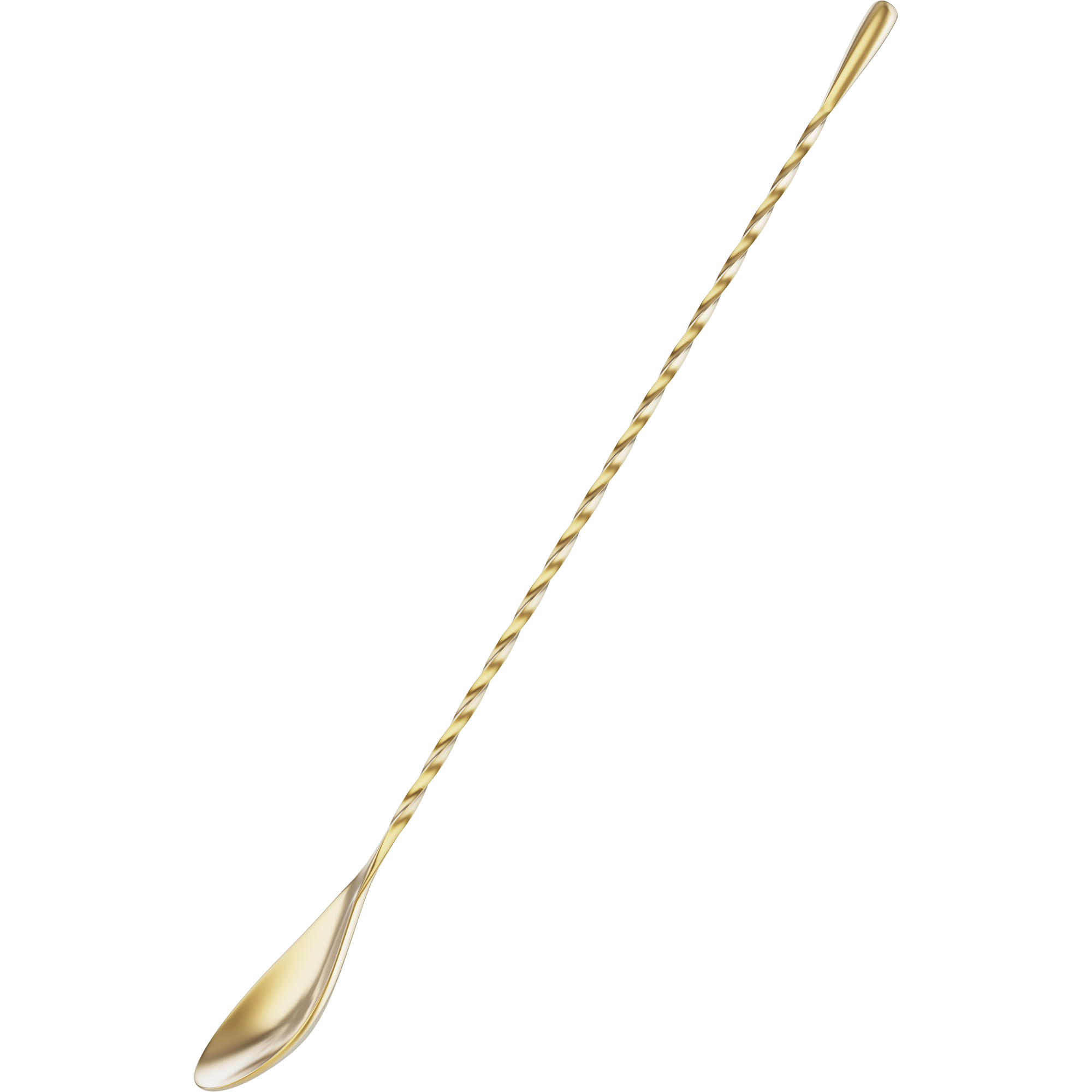 COCKTAILIER 12" Bar Spoon - Right Handed - Gold