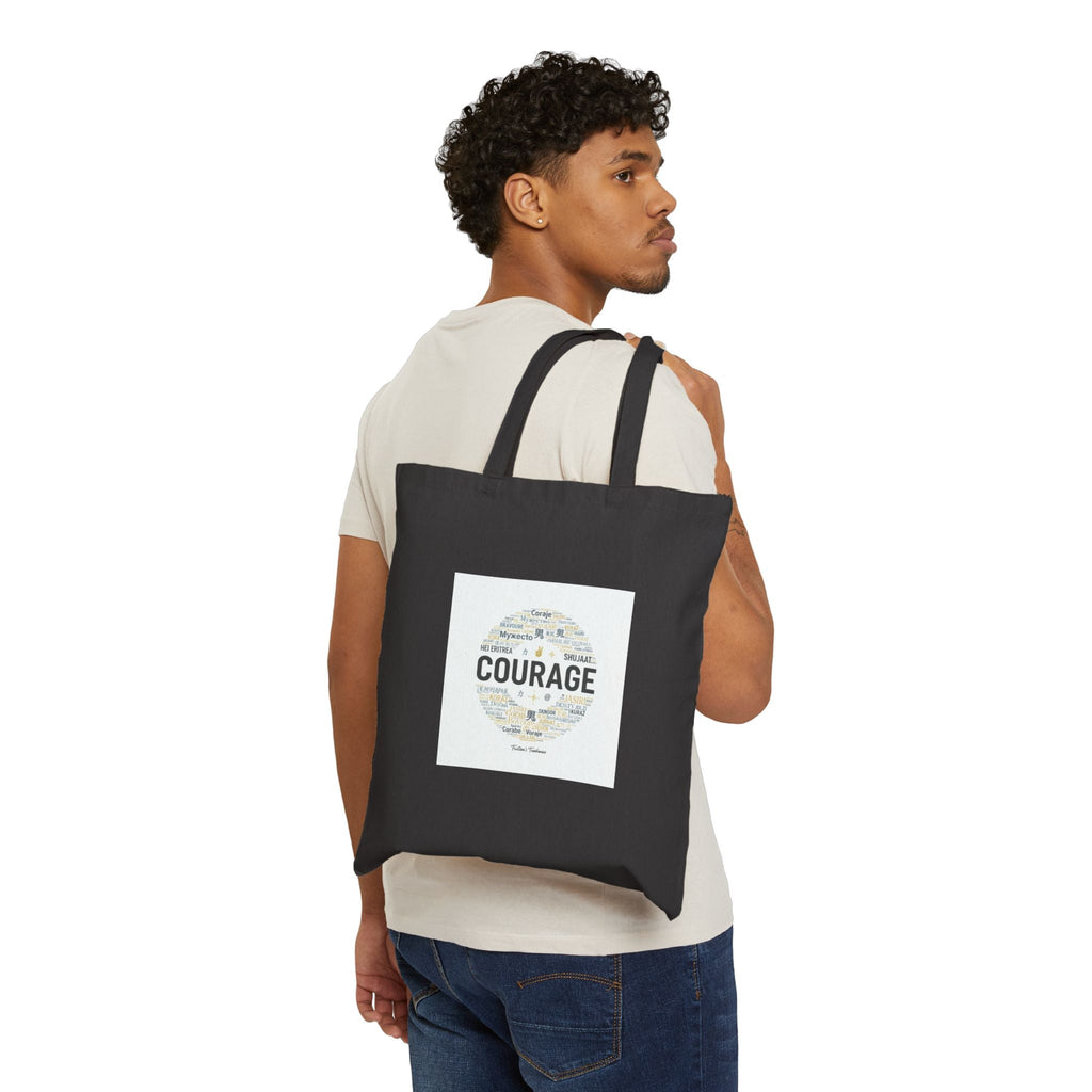 Courage Minimal Typography Tote | Fresh-Start minimal renewal