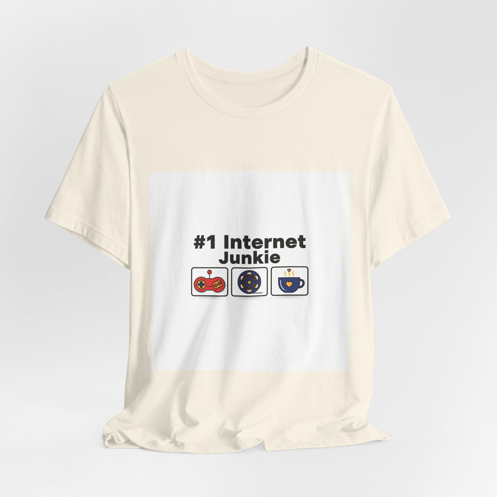 #1 Internet Junkie Tee | list lover shirt, top ten graphic merch