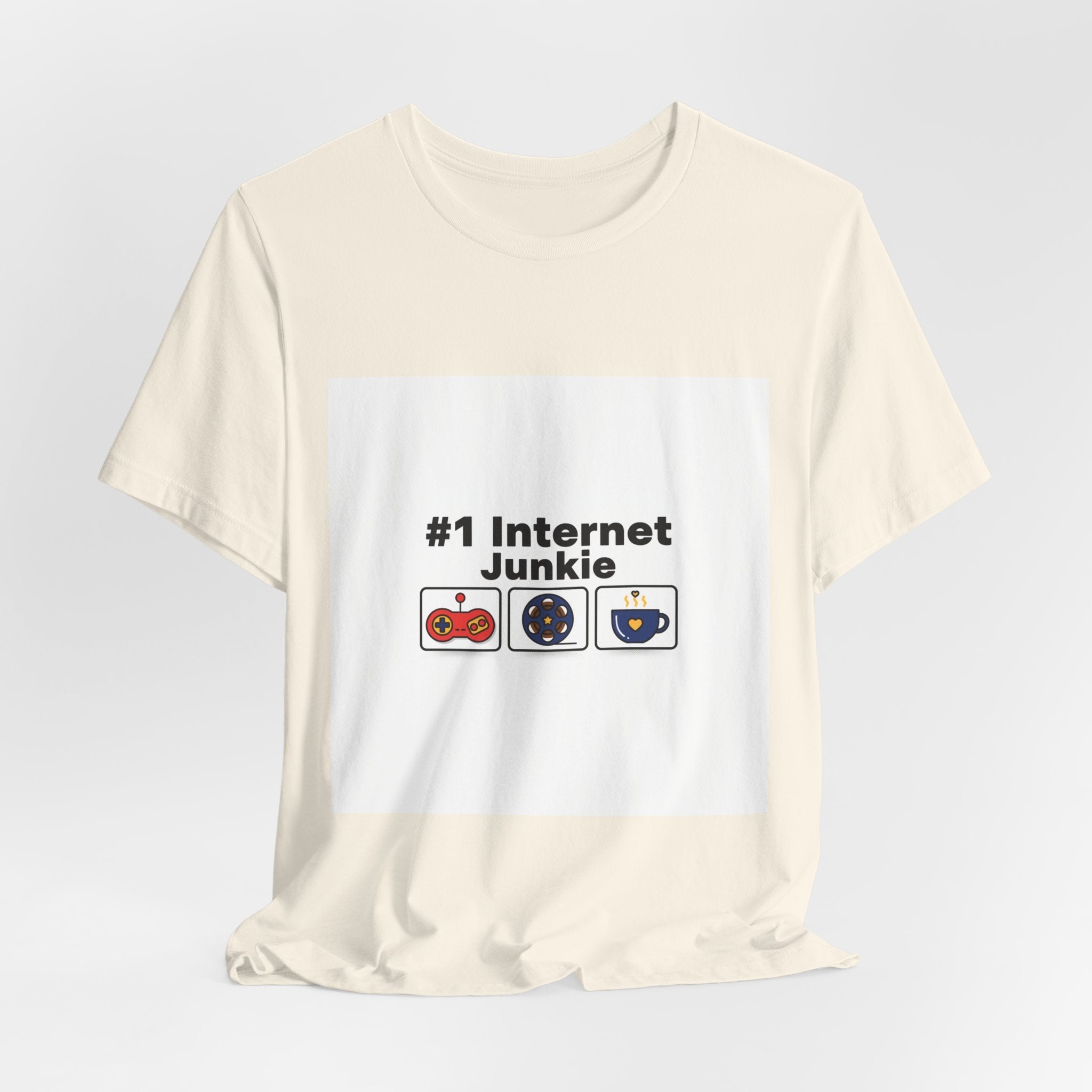 #1 Internet Junkie Tee | list lover shirt, top ten graphic merch