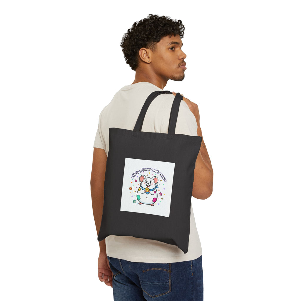 Cute Rat Cheer Tote | Rodent-Core, quirky animal pride