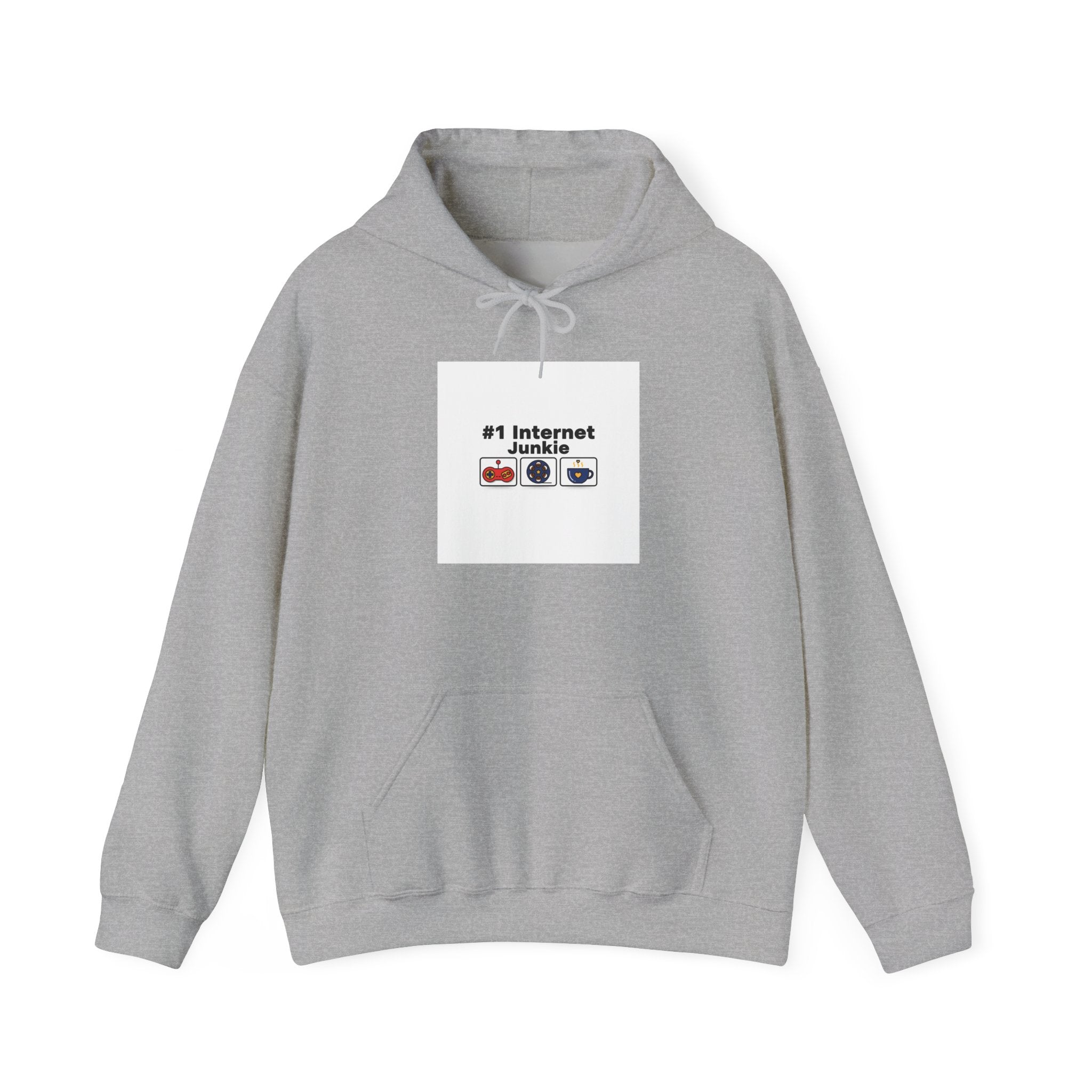 #1 Internet Junkie Hoodie, top-list ranking graphic, list lover merch