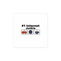#1 Internet Junkie Kiss-Cut Stickers | Top-List Ranking, List Lover Decal