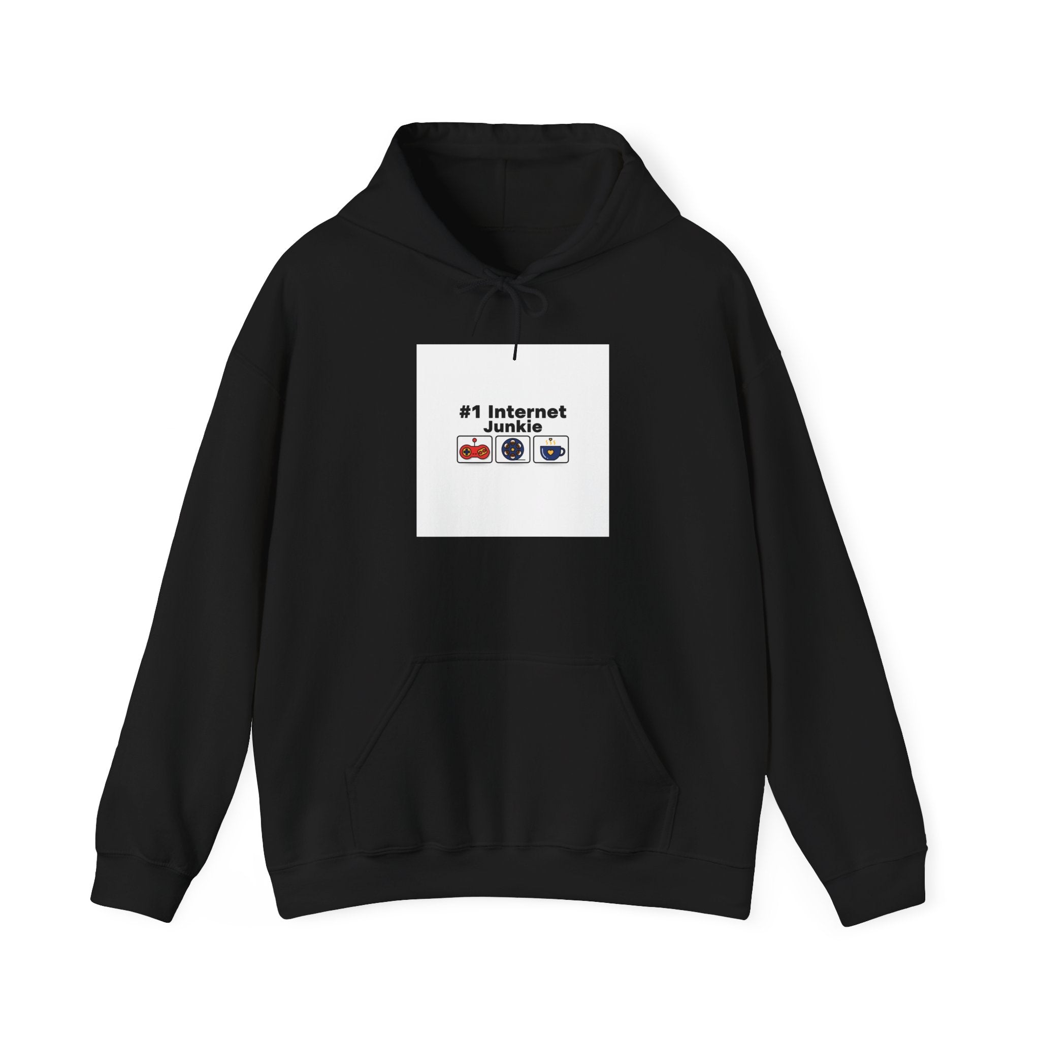 #1 Internet Junkie Hoodie, top-list ranking graphic, list lover merch