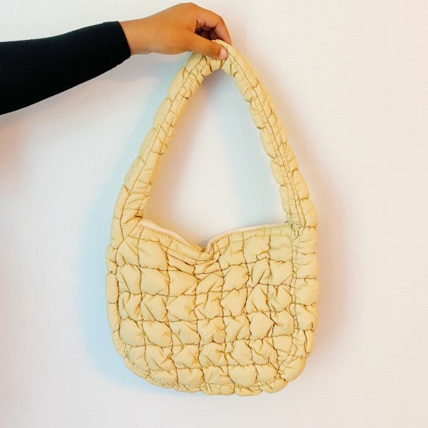 Everyday All At Once Quilted Bag – Lightweight Slouch Tote