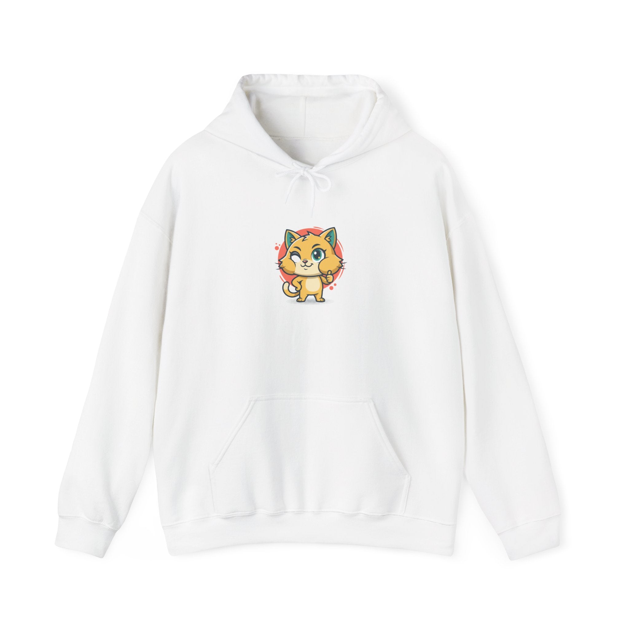 Cheeky Rodent Kitty Charm Hoodie | Rodent-Core, quirky animal design