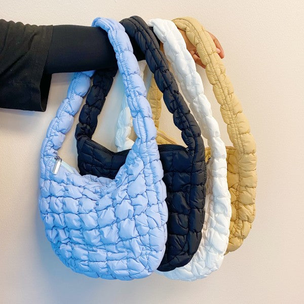 Everyday All At Once Quilted Bag – Lightweight Slouch Tote