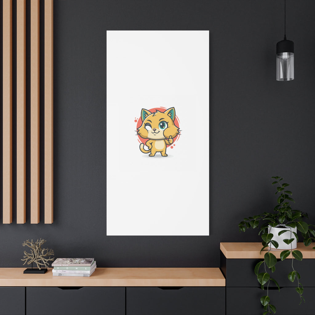 Cheeky Rodent Art Print | Rodent-Core Cute Rat/Mice Wall Canvas