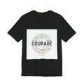 Courage Minimal Wordcloud Tee | Fresh-Start Minimalism, New Page Apparel