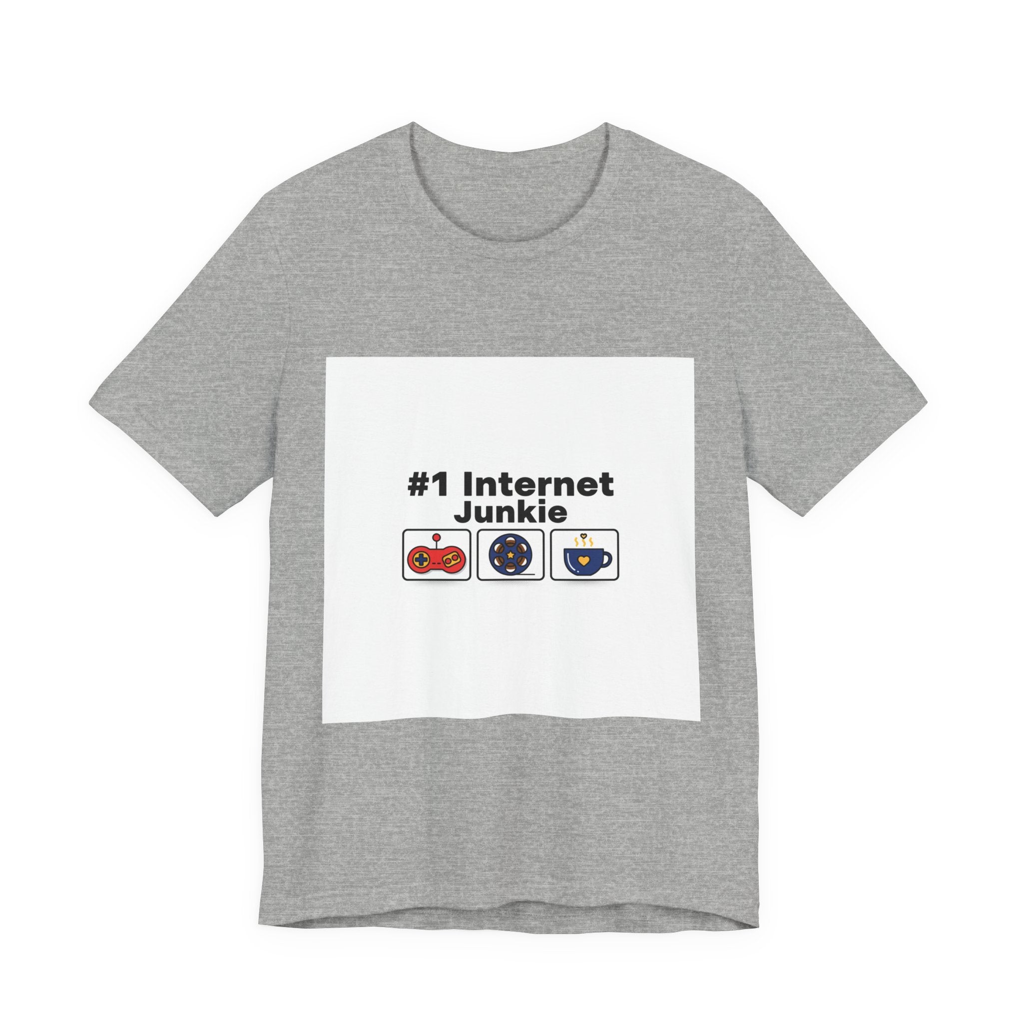 #1 Internet Junkie Tee | list lover shirt, top ten graphic merch