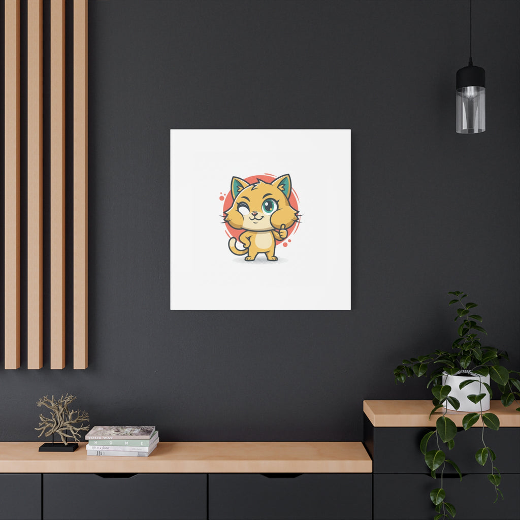 Cheeky Rodent Art Print | Rodent-Core Cute Rat/Mice Wall Canvas