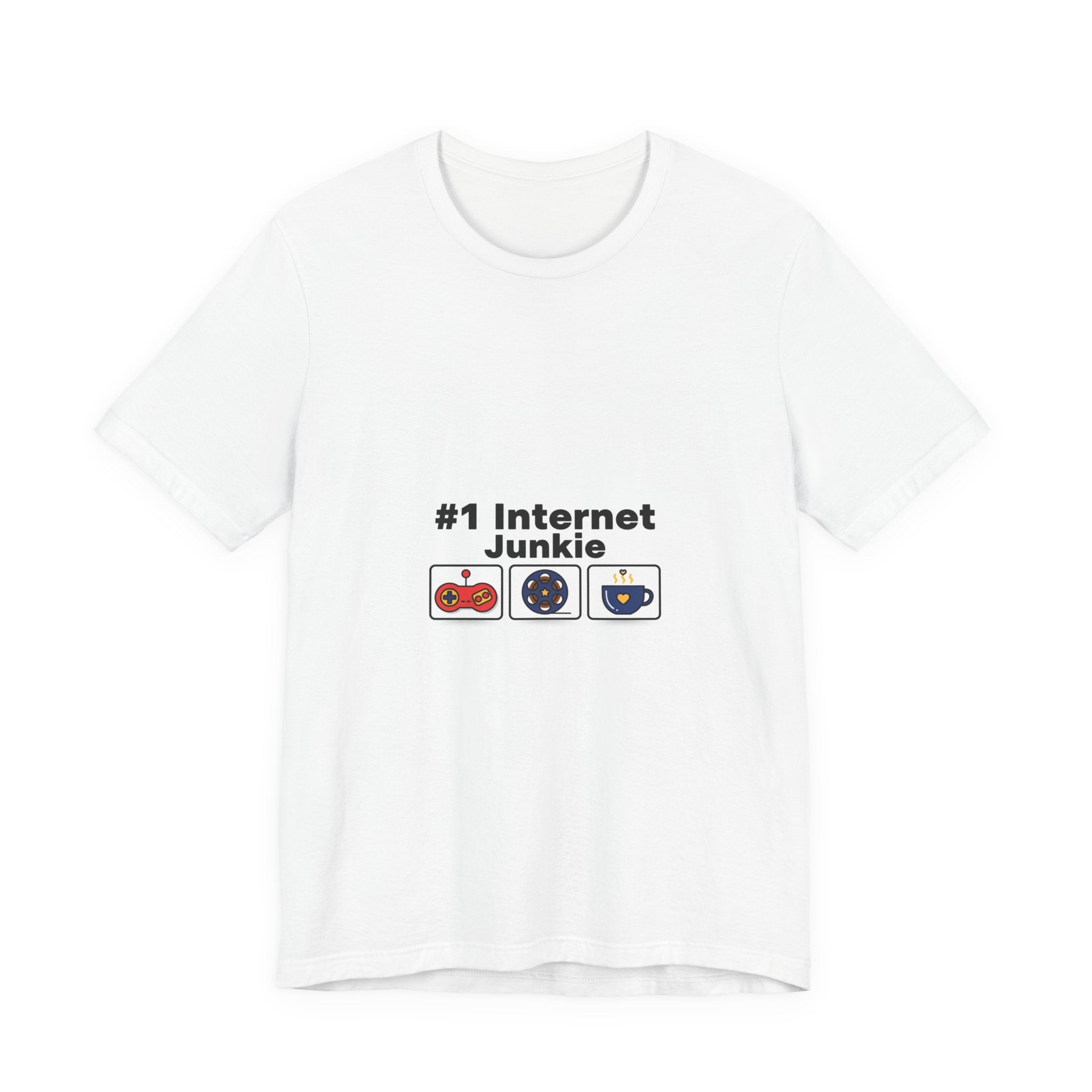 #1 Internet Junkie Tee | list lover shirt, top ten graphic merch