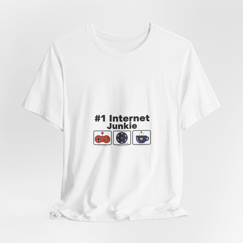#1 Internet Junkie Tee | list lover shirt, top ten graphic merch