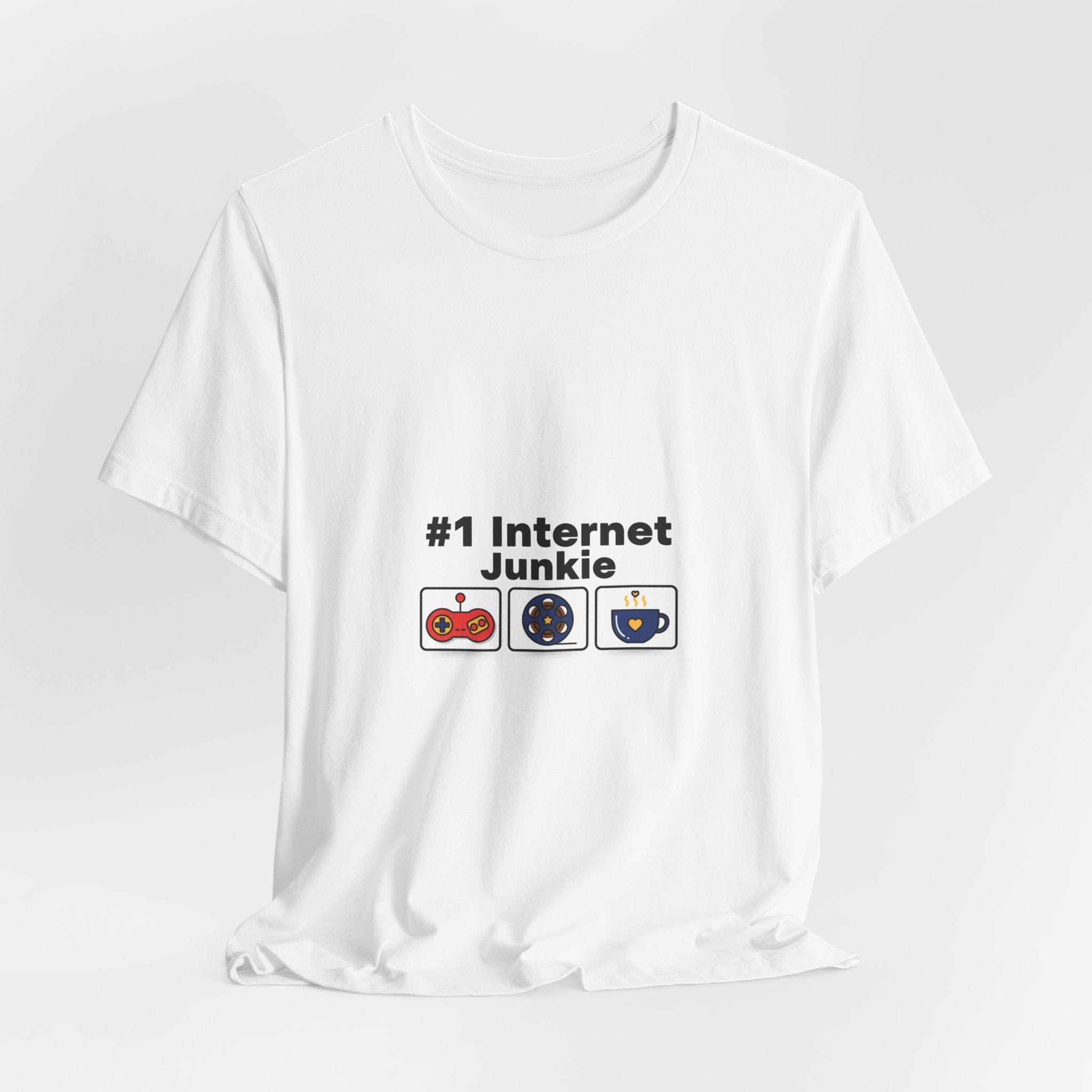 #1 Internet Junkie Tee | list lover shirt, top ten graphic merch