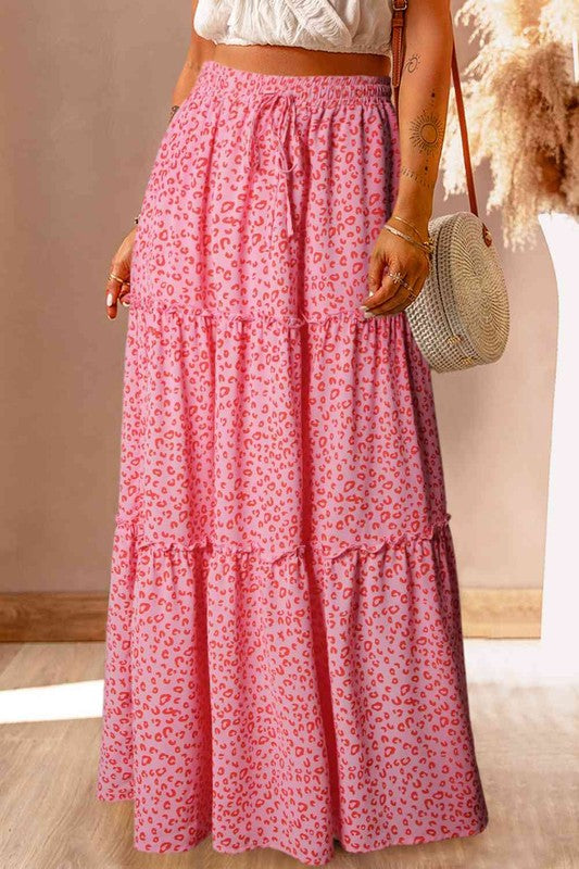 ClaudiaG Apparel Lipz Tiered Skirt