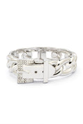 Crystal Buckle Chain Designed Iconic Bangle