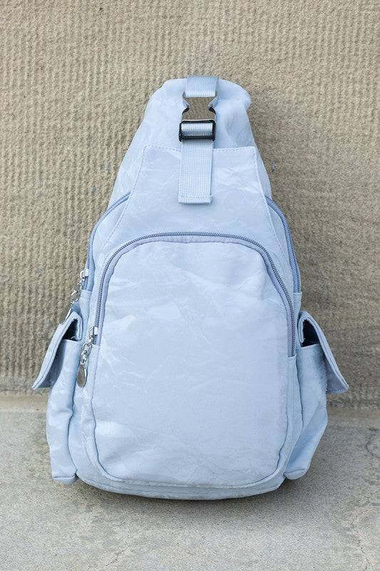 Bekah Convertible Sling Backpack – Vegan Leather Bag