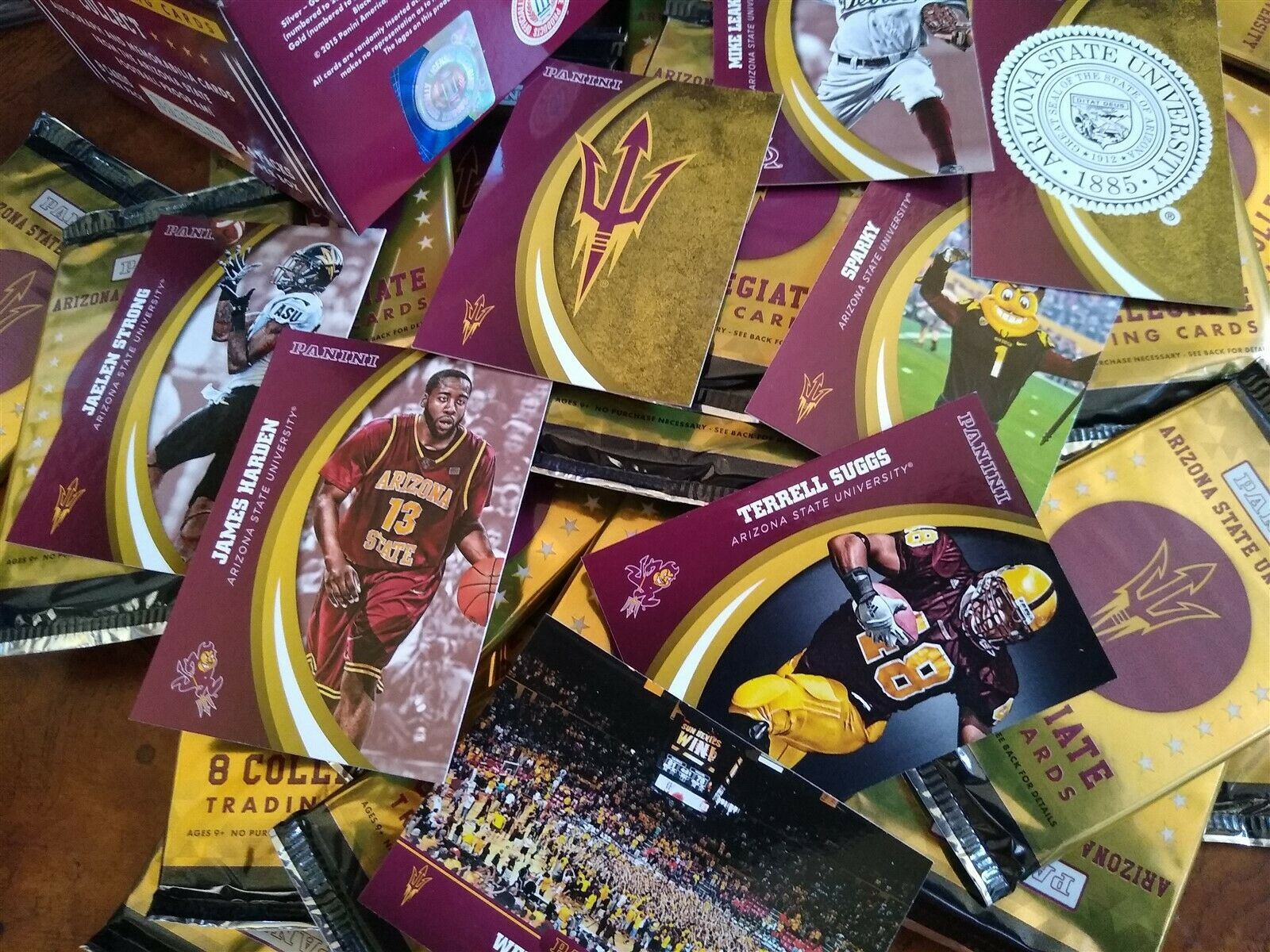 2015 Panini ASU Sun Devils Multi-Sport 24-Pack Box or Individual Pack ~Sealed~