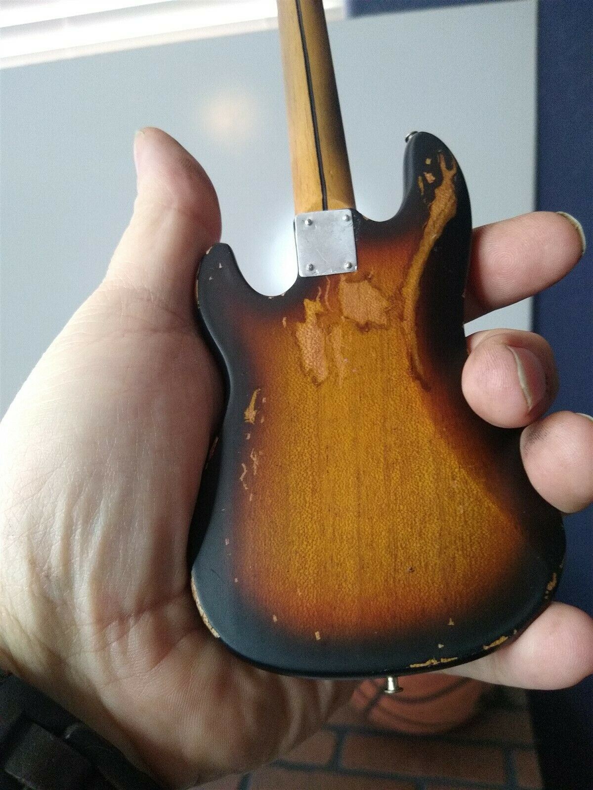 DUCK DUNN -1959 Fender Precision Duck Bass 1:4 Scale Replica Guitar ~Axe Heaven~