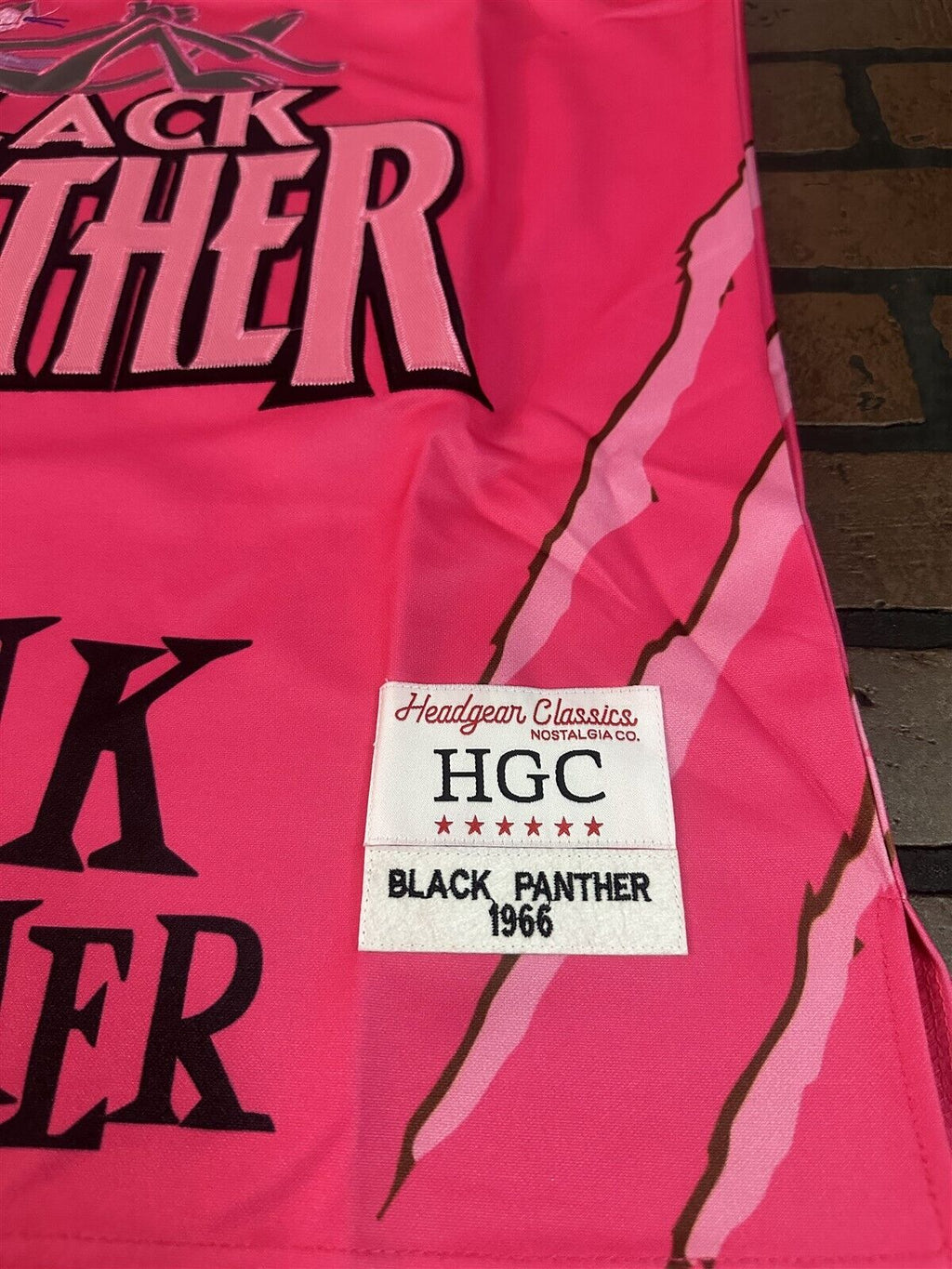 BLACK/PINK PANTHER - T'Challa Headgear Classics Basketball Jersey ~Never Worn~ M