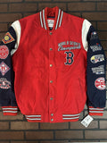 BOSTON RED SOX G-III 9X World Series Varsity Jacket~Never Worn~S L