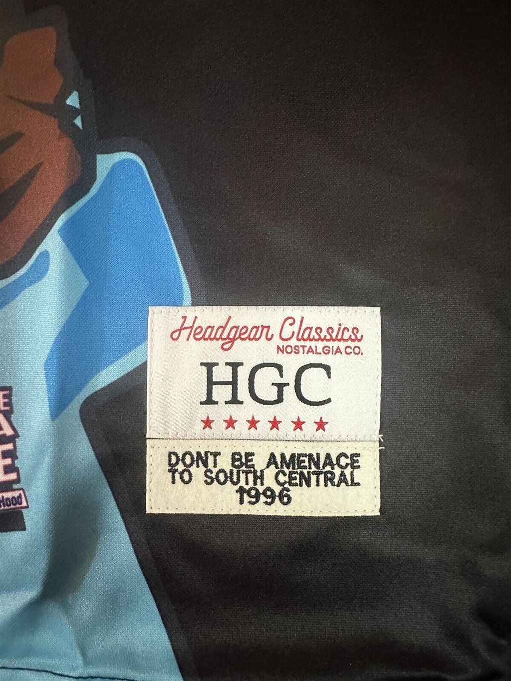 DON'T BE A MENACE Loc Dog Headgear Classics Basketball Jersey ~Never Worn~ 2XL