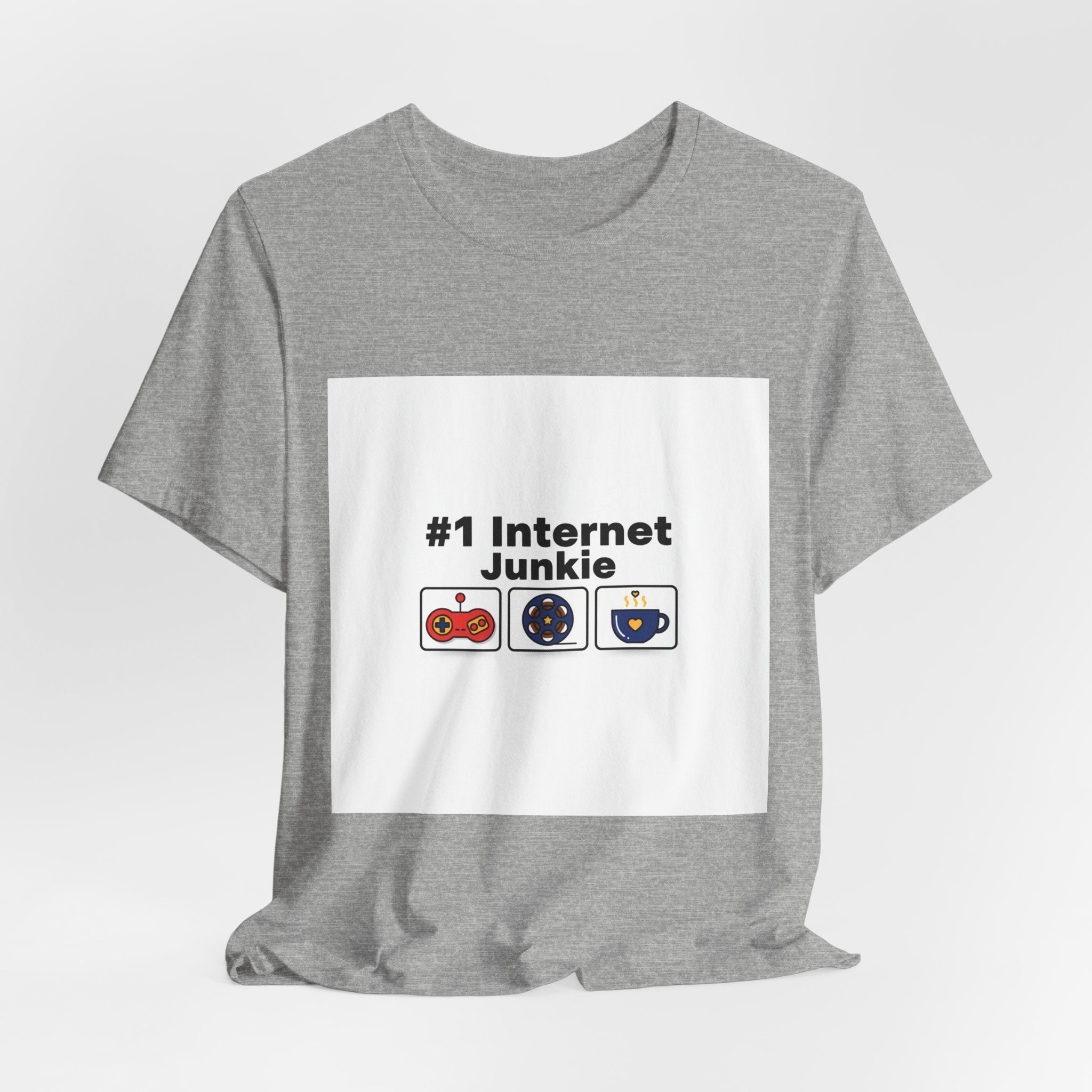 #1 Internet Junkie Tee | list lover shirt, top ten graphic merch