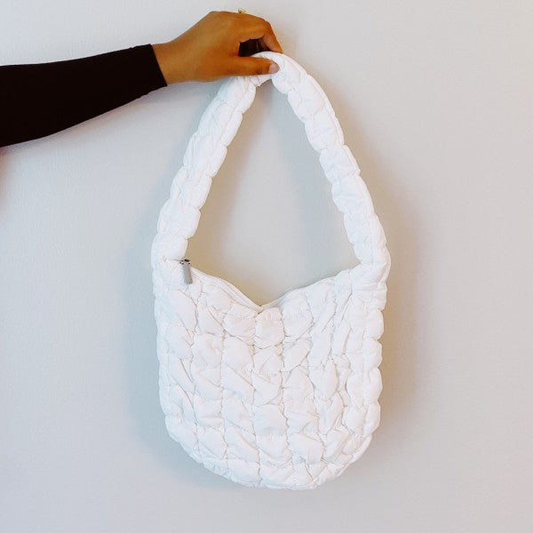 Everyday All At Once Quilted Bag – Lightweight Slouch Tote