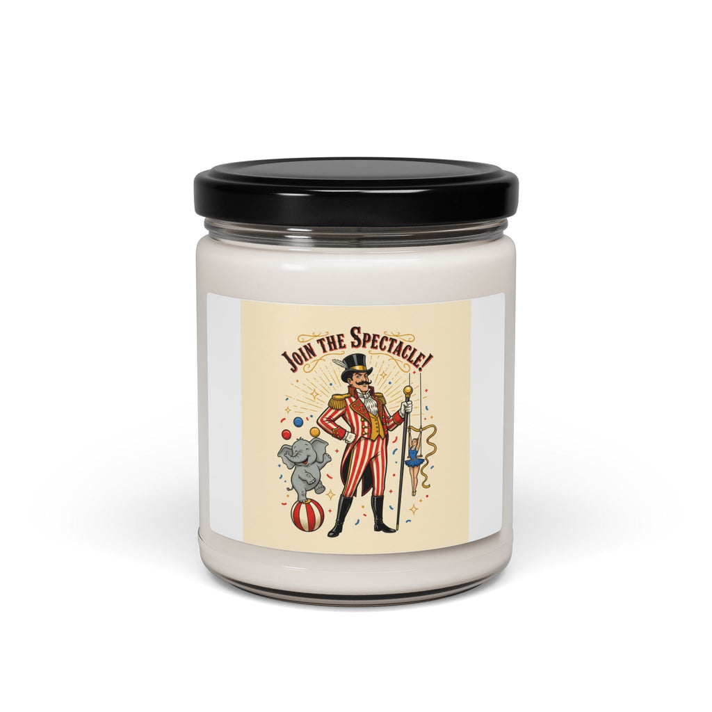 Circus Ringmaster Candle, vintage carnival design | camp circus aesthetic