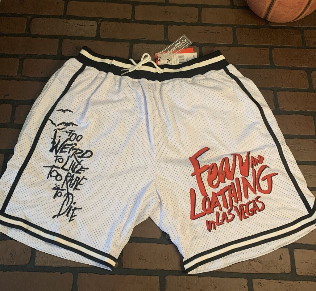 FEAR & LOATHING IN LAS VEGAS Headgear Classics Basketball Shorts ~Never Worn~ S