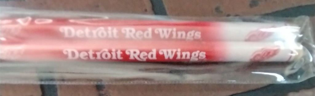 DETROIT RED WINGS Woodrow Unused Drumsticks ~Licensed~