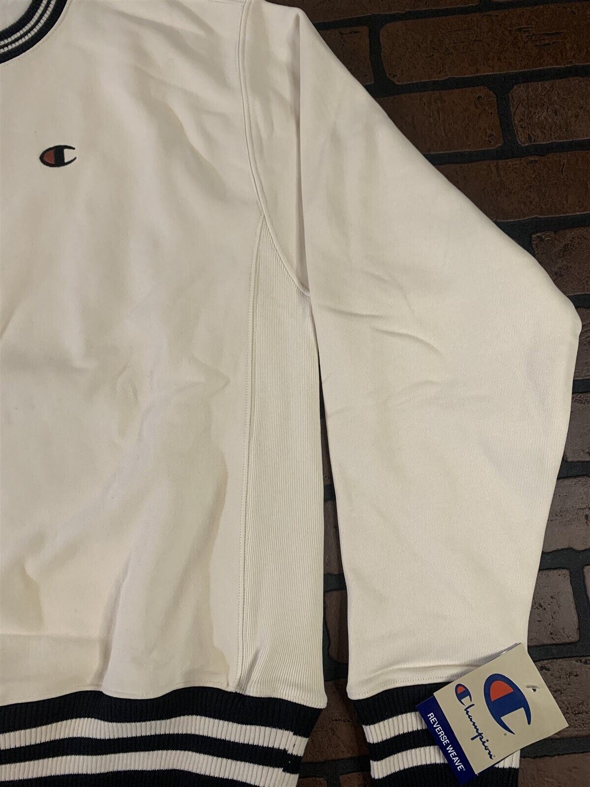 CHAMPION Cream Crew Neck~BRAND NEW~ S