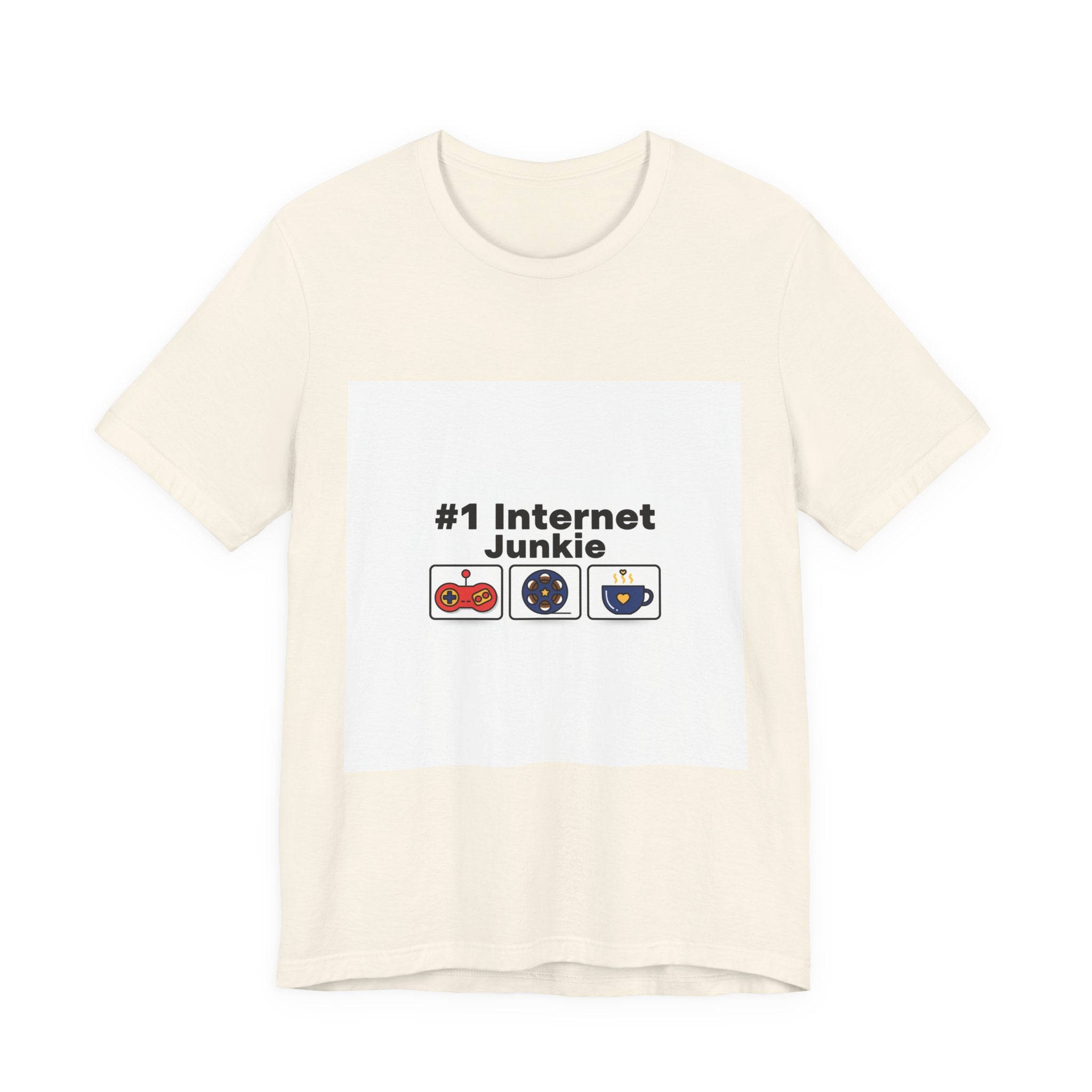 #1 Internet Junkie Tee | list lover shirt, top ten graphic merch