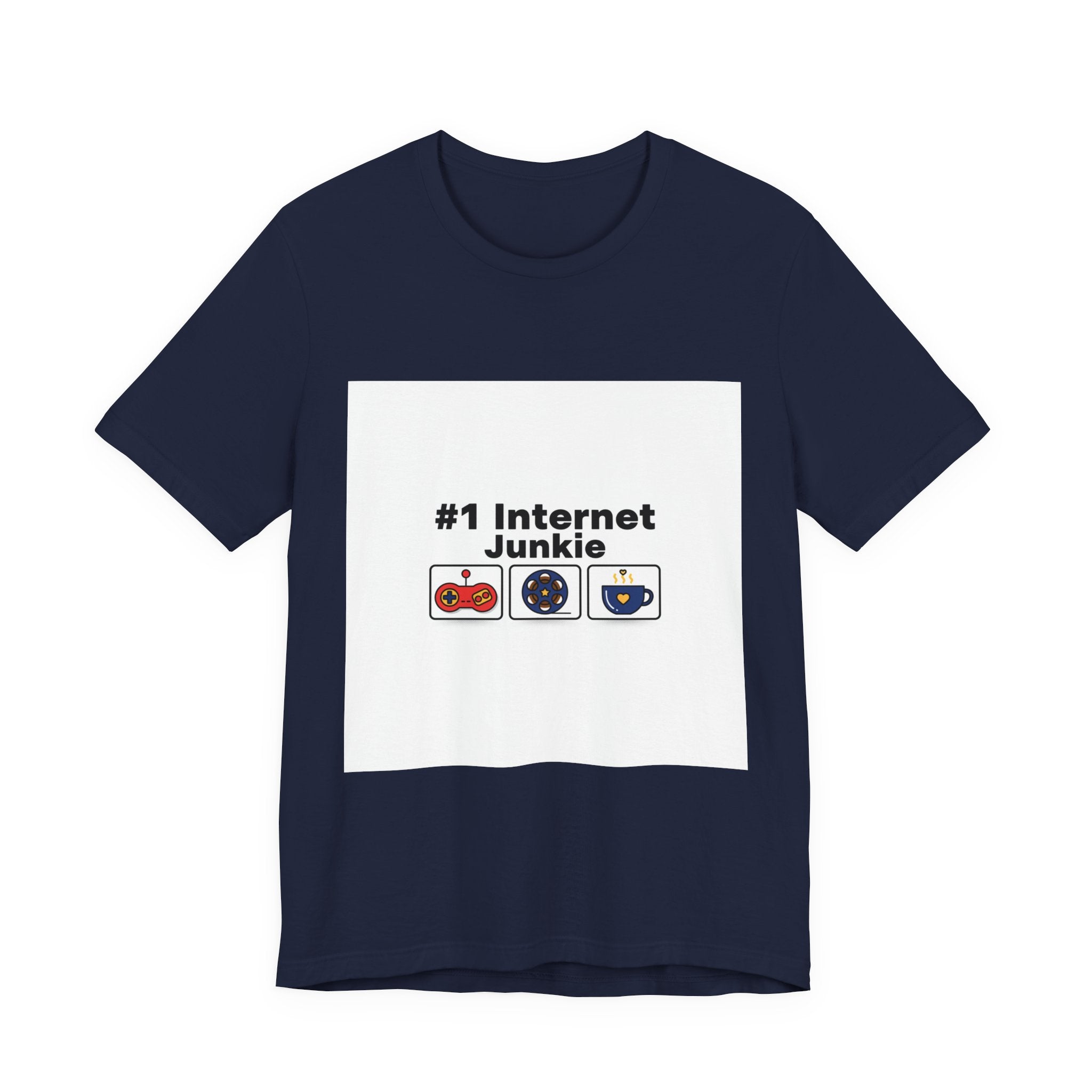 #1 Internet Junkie Tee | list lover shirt, top ten graphic merch