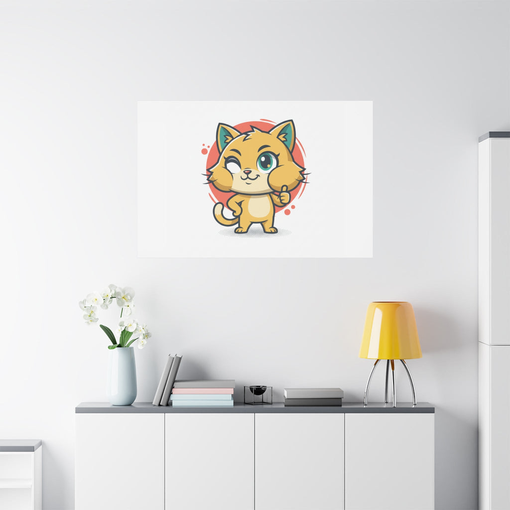 Cheeky Rodent Art Print | Rodent-Core Cute Rat/Mice Wall Canvas