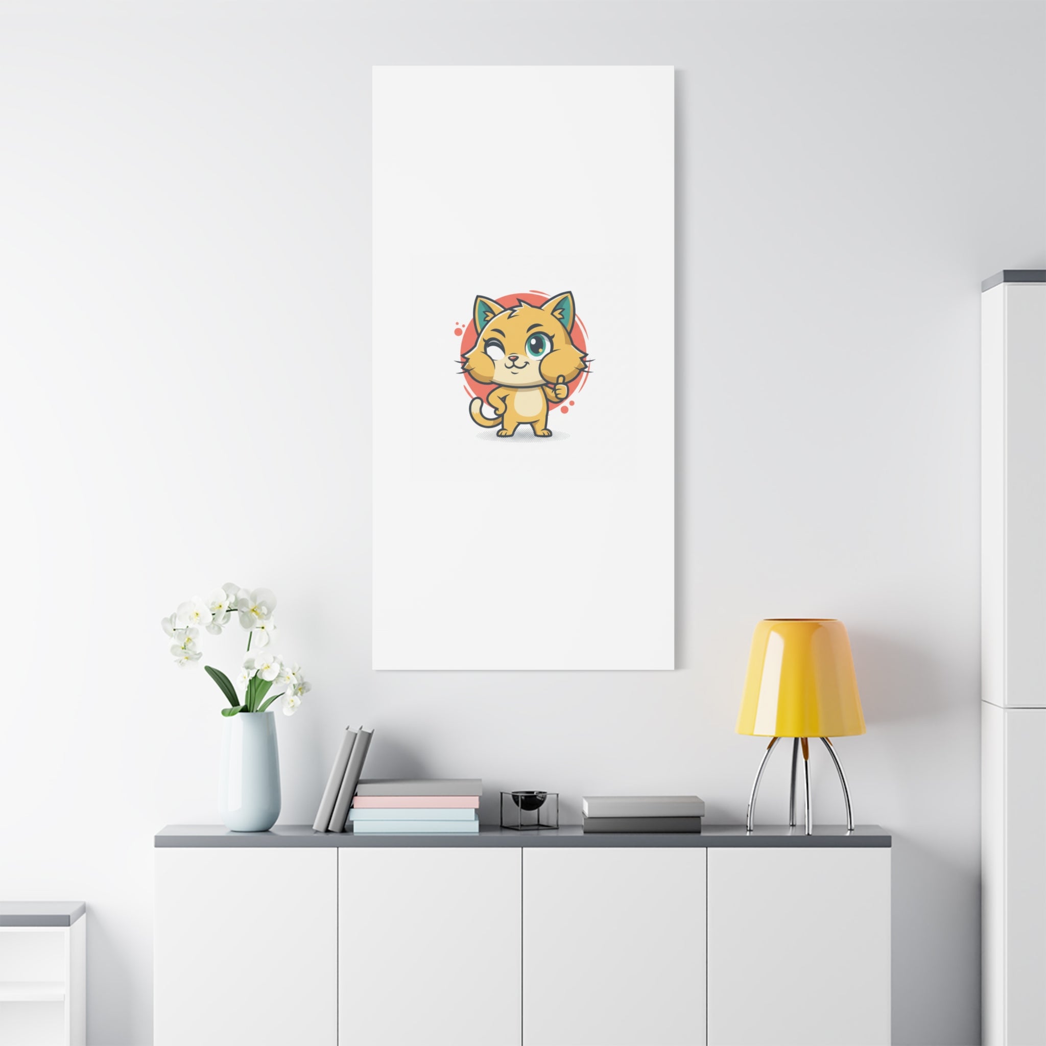 Cheeky Rodent Art Print | Rodent-Core Cute Rat/Mice Wall Canvas
